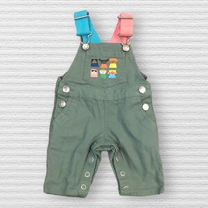 Christian Robinson for Target People Around The World Green Overalls Newborn